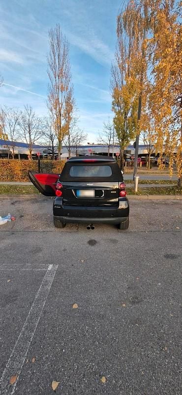 Gebraucht Smart ForTwo Cabrio Brabus 84 PS (61 kW) 2009 Schwarz Cabrio