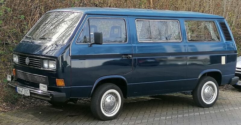 Blau Gebraucht 1985 VW T3 Van | 15.500 € - Bild 1/4