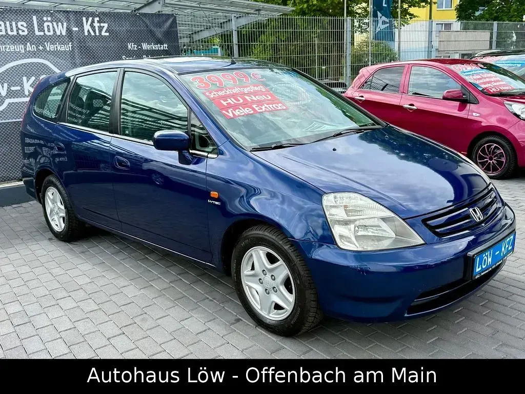 Gebraucht Honda Stream 156 PS (114 kW) 2003 Blau Van / Kleinbus
