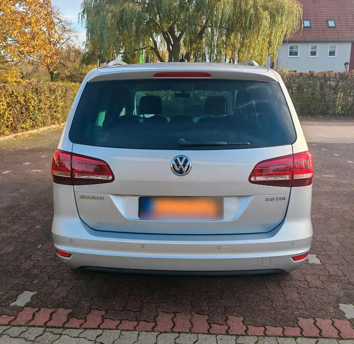 Gebraucht VW Sharan 184 PS (135 kW) 2015 Silber Van / Kleinbus