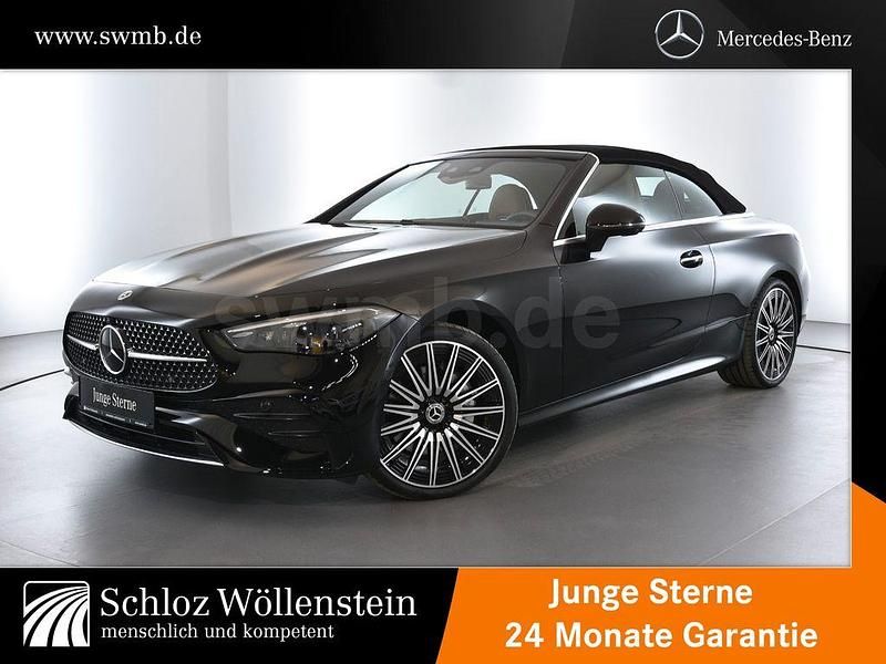 Schwarz Gebraucht 2024 Mercedes CLE200 AMG Cabrio | 62.870 € - Bild 1/4