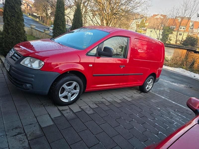 Rot Gebraucht 2009 VW Caddy Maxi Van / Kleinbus | 3.999 € (Guter Preis) - Bild 1/4