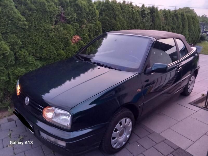 Grün Gebraucht 1997 VW Golf Cabriolet Cabrio | 1.450 € - Bild 1/4