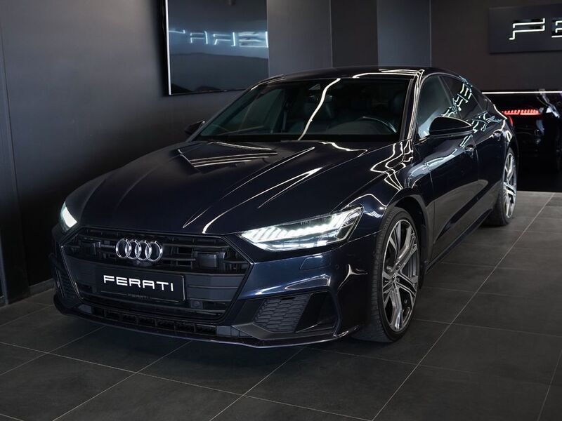 Blau Gebraucht 2018 Audi A7 Sportback Basis Kleinwagen | 39.400 € (Etwas zu teuer) - Bild 1/4