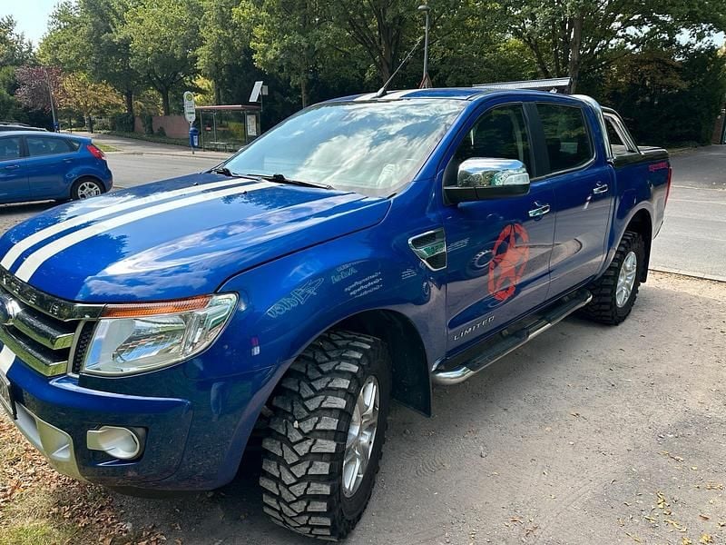 Second-hand Ford Ranger 200 CP (147 kW) 2014 Albastru Pickup
