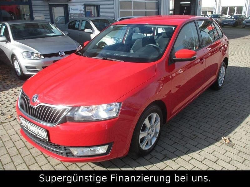 Rot Gebraucht 2017 Skoda Rapid Ambition Limousine | 8.990 € (Guter Preis) - Bild 1/4