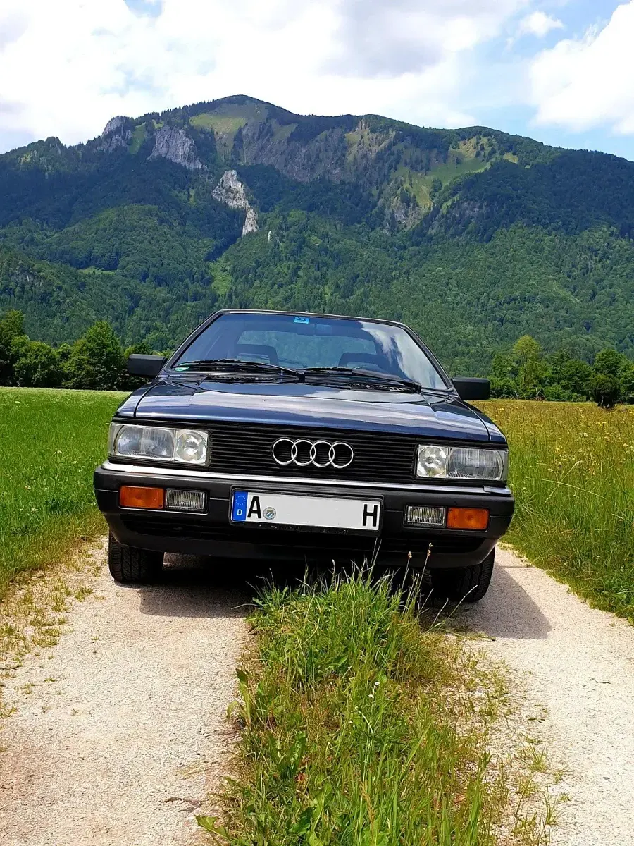 Gebraucht Audi Coupe GT 115 PS (84 kW) 1987 Blau Coupé