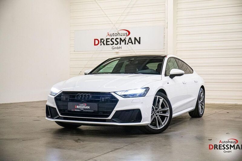 Ibisweiß Gebraucht 2021 Audi A7 S-Line Kleinwagen | 45.320 € (Fairer Preis) - Bild 1/4