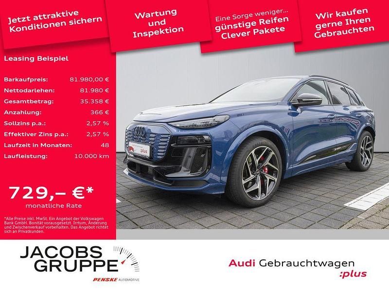 Blau Gebraucht 2025 Audi SQ6 e-tron Sport SUV | 81.980 € (Fairer Preis) - Bild 1/4
