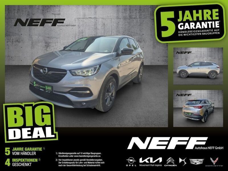 Kontrast grau/quarz silber Gebraucht 2021 Opel Grandland X Design Edition SUV | 19.960 € (Guter Preis) - Bild 1/4