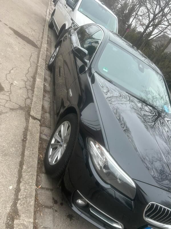 Schwarz Gebraucht 2014 BMW 525 Limousine | 12.800 € (Guter Preis) - Bild 1/4