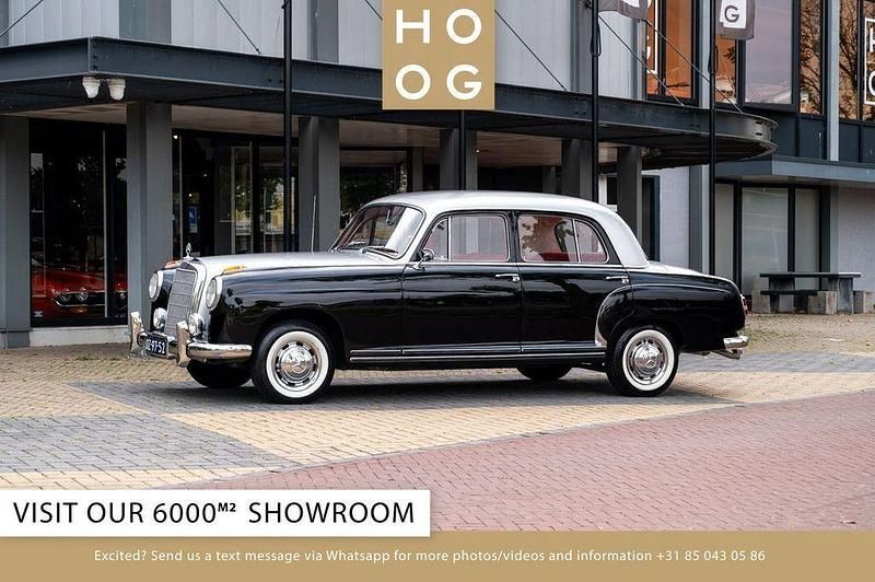 Schwarz Gebraucht 1955 Mercedes 200 Limousine | 45.950 € - Bild 1/4