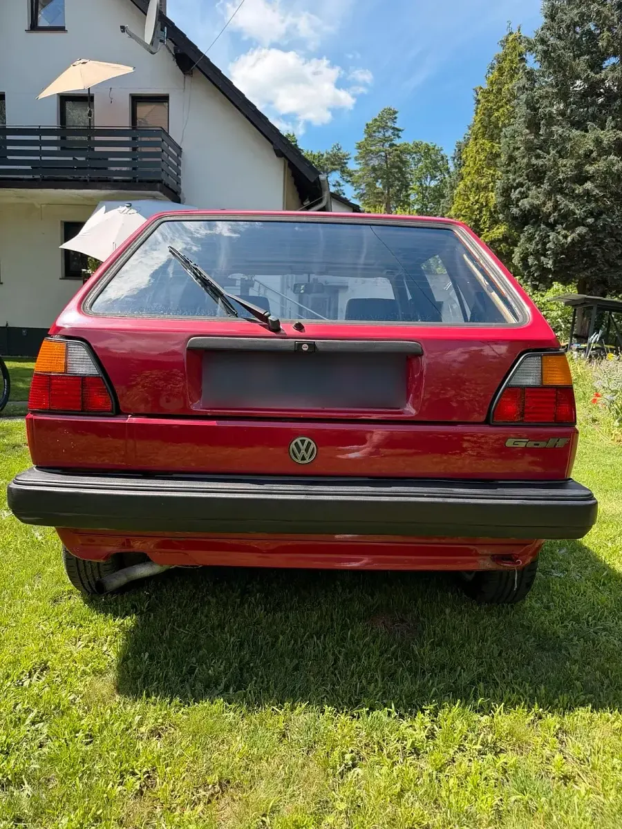 Gebraucht VW Golf II 54 PS (39 kW) 1989 Rot Kleinwagen