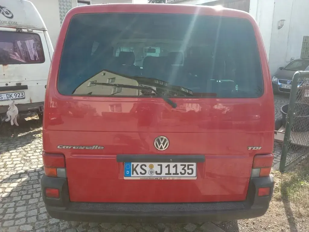 Gebraucht VW T4 102 PS (75 kW) 2000 Rot Van