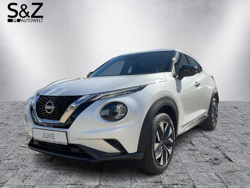 Solid white Neu 2025 Nissan Juke Acenta SUV | 28.550 € (Teuer) - Bild 1/4