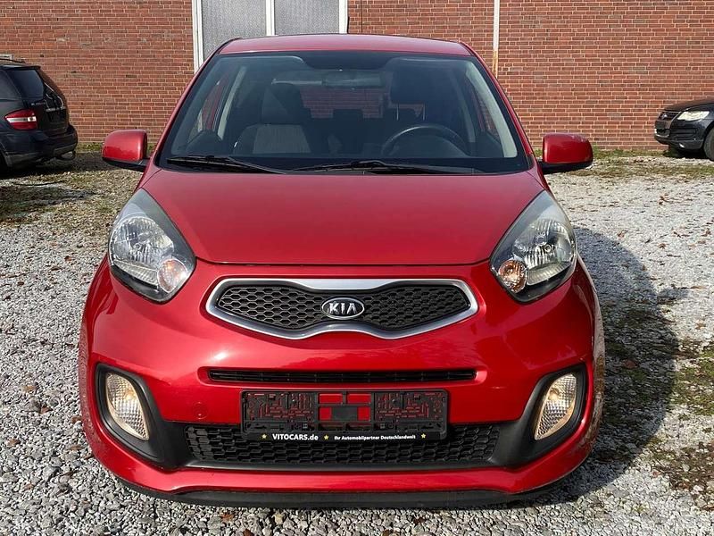 Gebraucht Kia Picanto Edition 7 69 PS (50 kW) 2013 Signalrot met. Kleinwagen