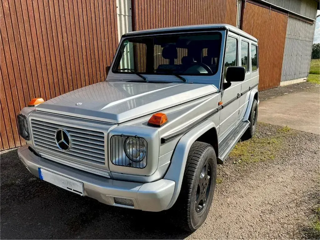 Gebraucht Mercedes G320 211 PS (155 kW) 1995 Silber SUV