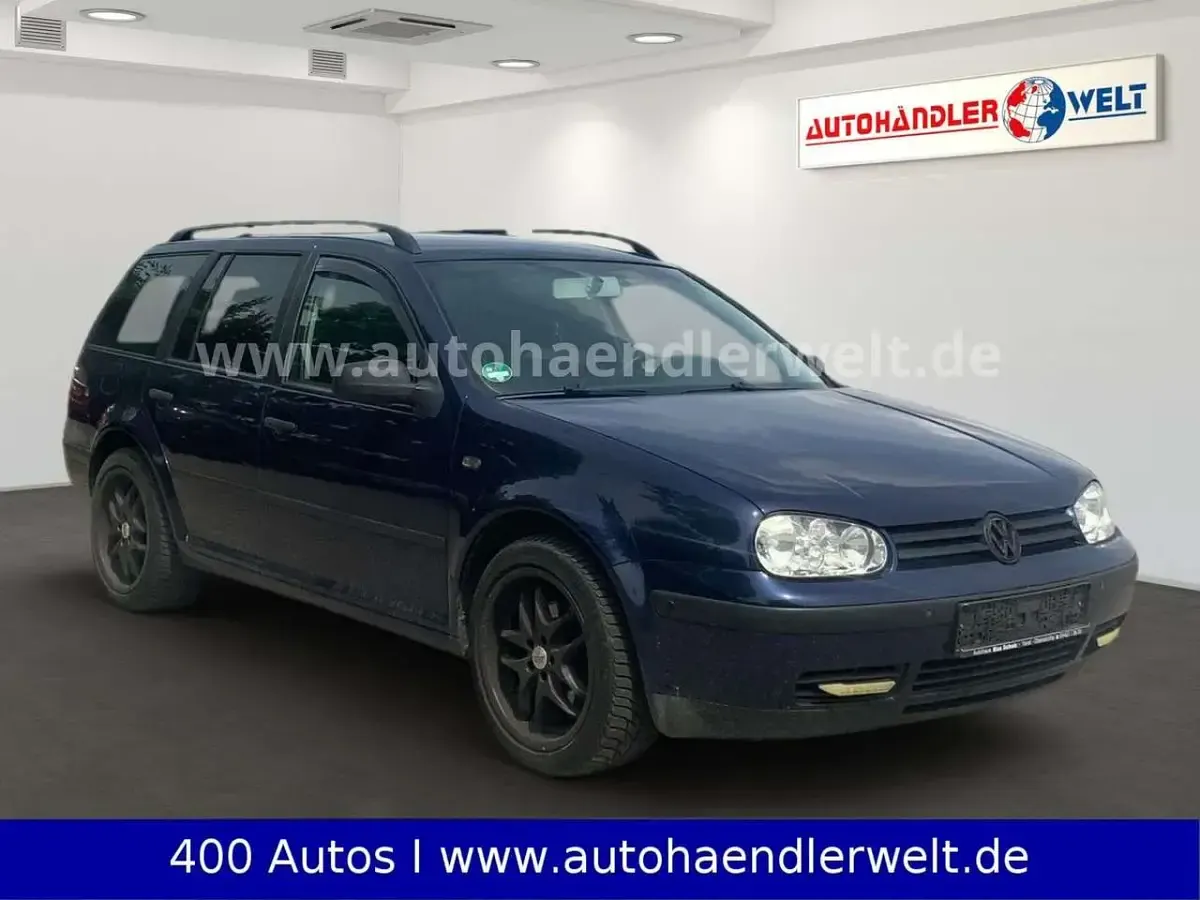 Gebraucht VW Golf IV 105 PS (77 kW) 2003 Blau Kombi