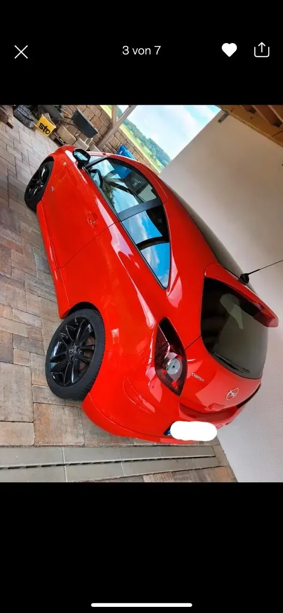 Używany Opel Corsa OPC 2010 Czerwony Hatchback