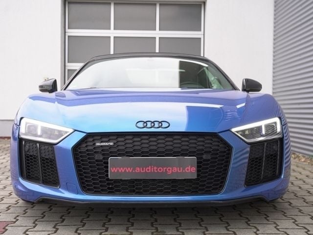 Gebraucht Audi R8 Spyder Design 540 PS (397 kW) 2016 Arablau kristalleffekt Cabrio