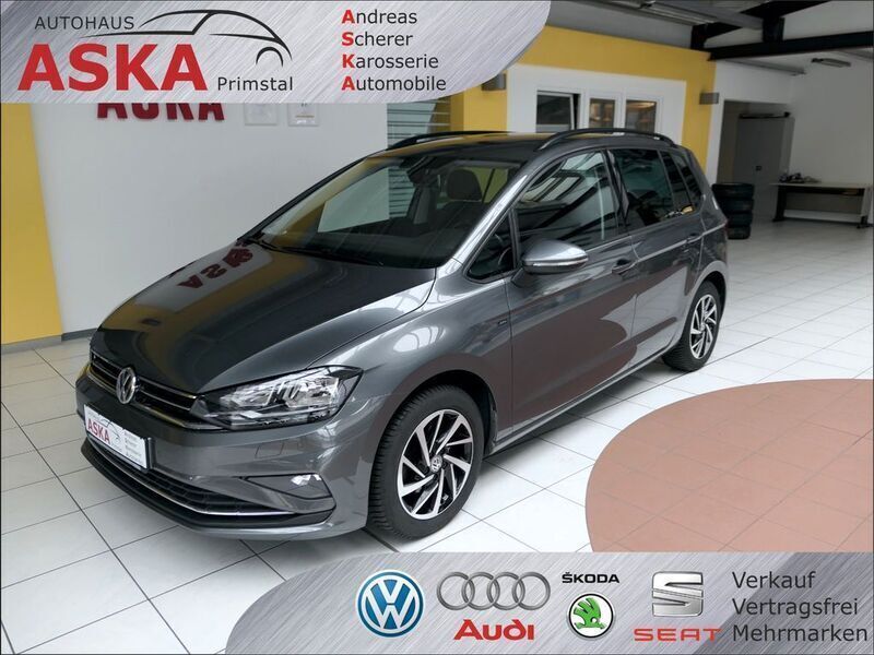 Indiumgrau metallic Gebraucht 2018 VW Golf Sportsvan Join Van / Kleinbus | 19.990 € (Teuer) - Bild 1/4