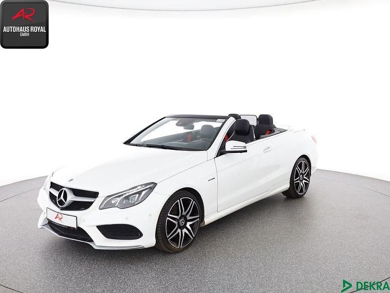 Polarweiss Gebraucht 2016 Mercedes E400 AMG Cabrio | 29.880 € (Superpreis) - Bild 1/4
