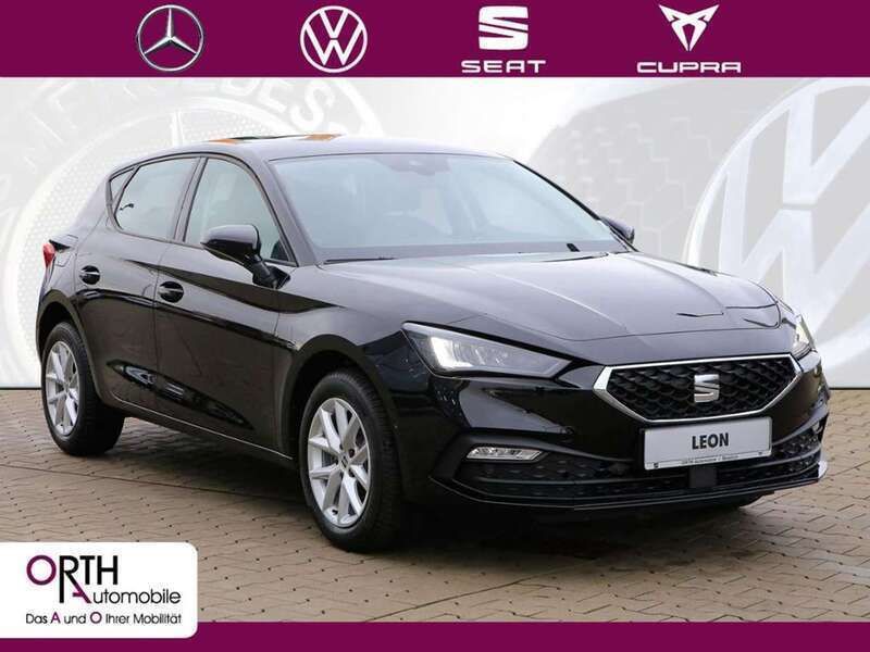 Gebraucht Seat Leon Style 110 PS (80 kW) 2023 Schwarz Limousine