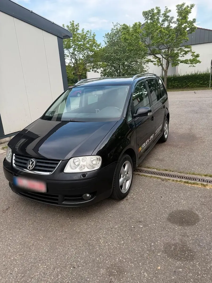 Gebraucht VW Touran 140 PS (102 kW) 2006 Schwarz Van / Kleinbus