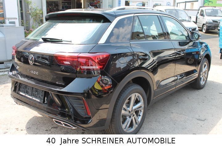 Gebraucht VW T-Roc R-line 150 PS (110 kW) 2022 Schwarz metallic SUV