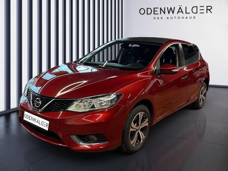 Gebraucht Nissan Pulsar Acenta 116 PS (85 kW) 2017 Rot Kleinwagen
