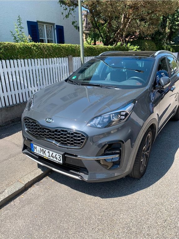 Schwarz Gebraucht 2021 Kia Sportage GT-Line SUV | 25.900 € (Superpreis) - Bild 1/4