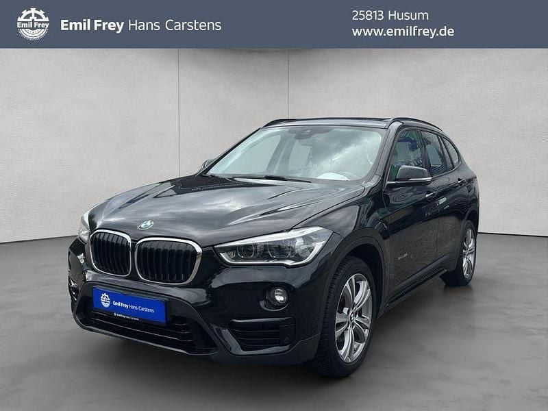 Schwarz Gebraucht 2017 BMW X1 Sport Line SUV | 18.480 € (Guter Preis) - Bild 1/4