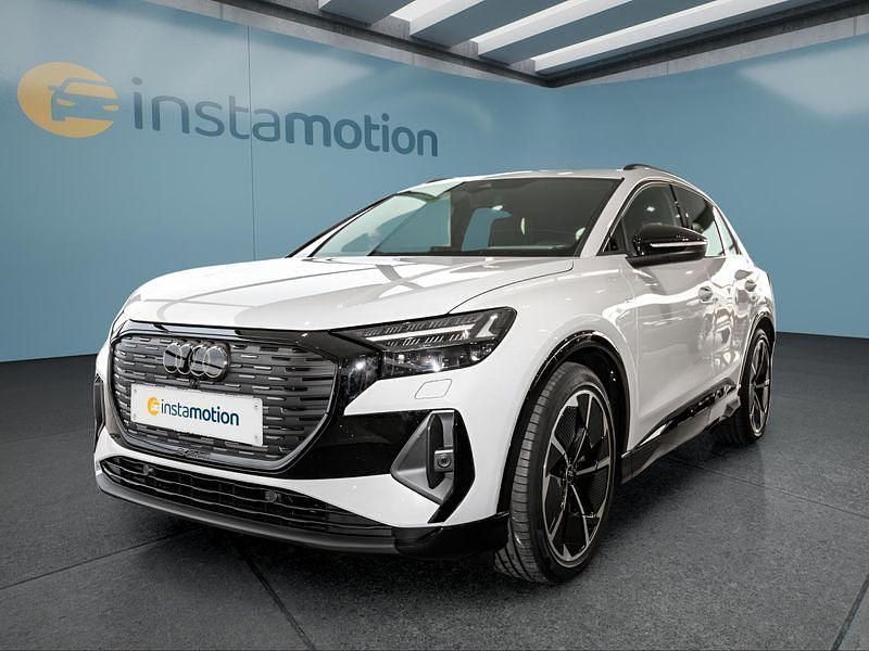 Weiß Gebraucht 2025 Audi Q4 e-tron SUV | 54.299 € - Bild 1/4
