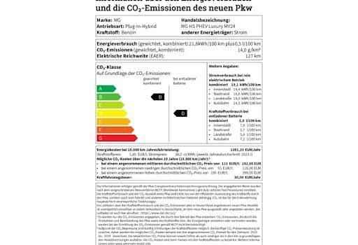 Gebraucht MG HS Luxury 272 PS (200 kW) 2025 Weiss SUV