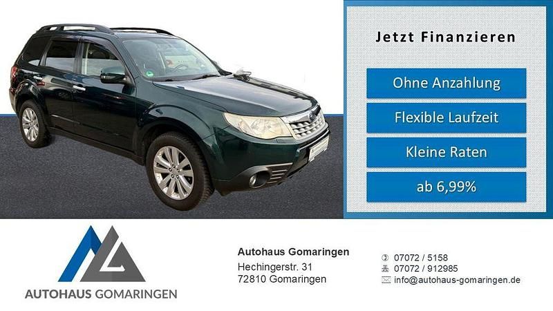 Grün Gebraucht 2012 Subaru Forester Active SUV | 14.999 € - Bild 1/4