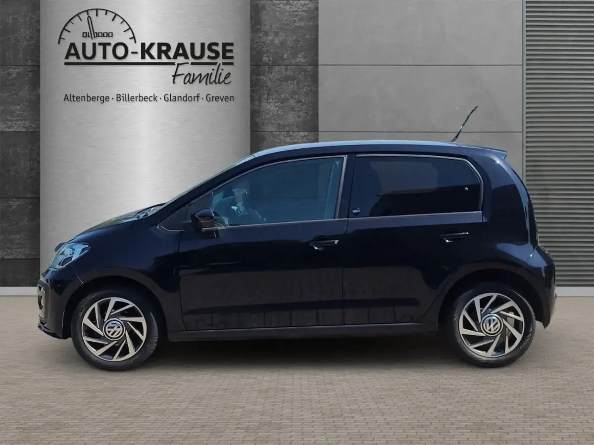 Gebraucht VW up! Sound 75 PS (55 kW) 2018 Schwarz Kleinwagen