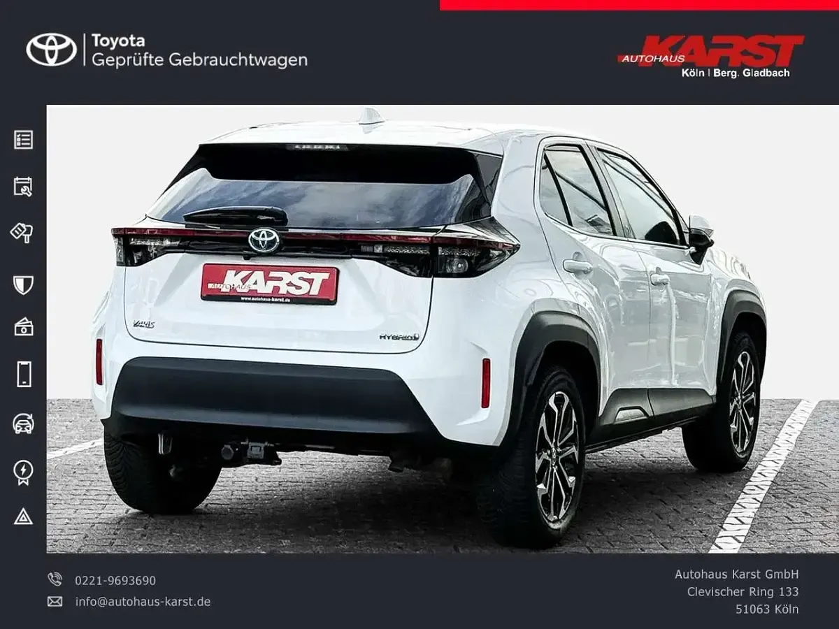 Gebraucht Toyota Yaris Cross 116 PS (85 kW) 2022 Weiß SUV