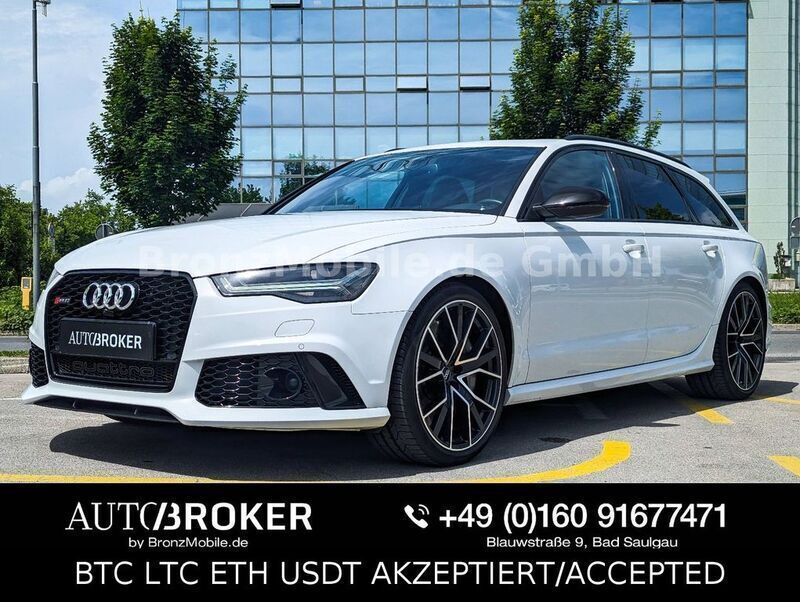 Weiß Gebraucht 2016 Audi RS6 Performance Kombi | 63.900 € (Etwas zu teuer) - Bild 1/4