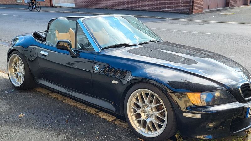 Schwarz Gebraucht 2000 BMW Z3 Performance Cabrio | 19.500 € (Etwas zu teuer) - Bild 1/4
