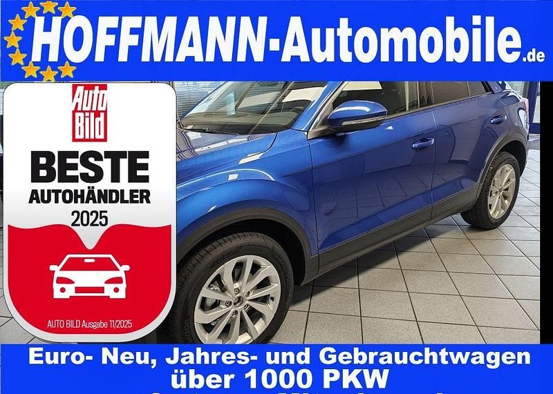 Blau Neu 2025 VW T-Roc Life SUV | 30.550 € (Superpreis) - Bild 1/4
