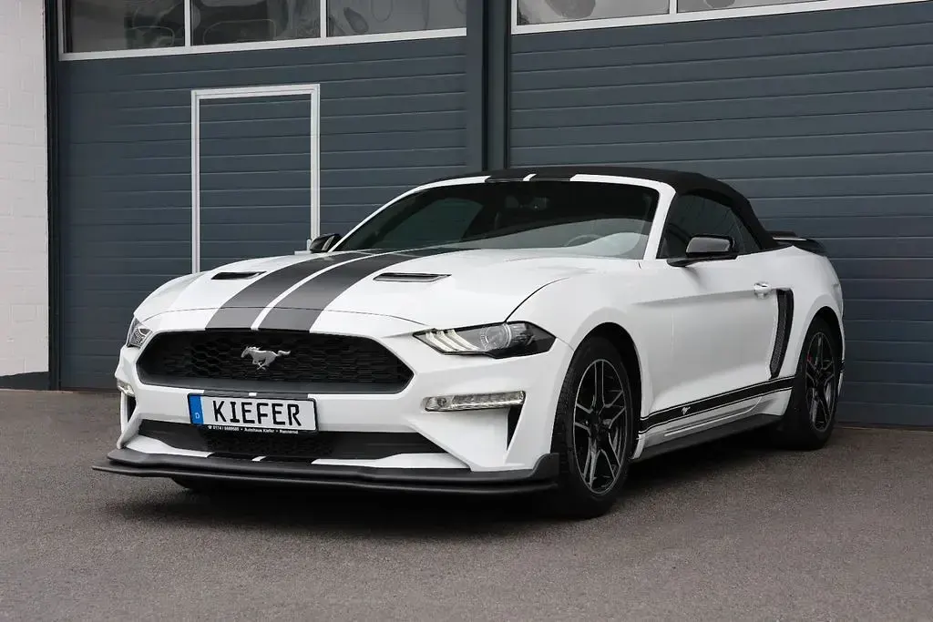 Gebraucht Ford Mustang 309 PS (227 kW) 2019 Weiß Cabrio
