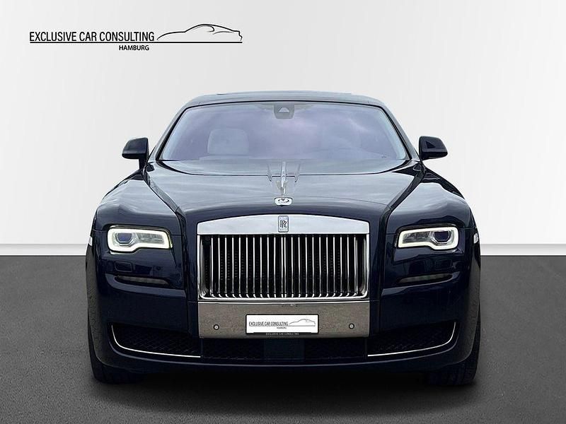 Gebraucht Rolls Royce Ghost 571 PS (419 kW) 2015 Dark indigo metallic Limousine