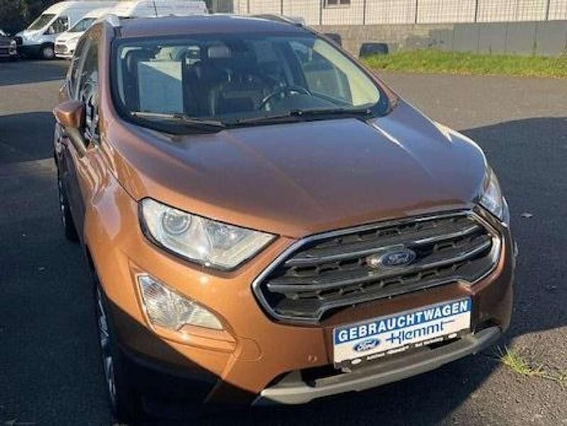 Canyonbraun (metallic) Gebraucht 2018 Ford Ecosport Titanium SUV | 11.500 € (Fairer Preis) - Bild 1/4