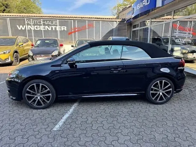 Gebraucht VW Golf Cabriolet Allstar 150 PS (110 kW) 2016 Deep black perleffekt (metallic) Cabrio