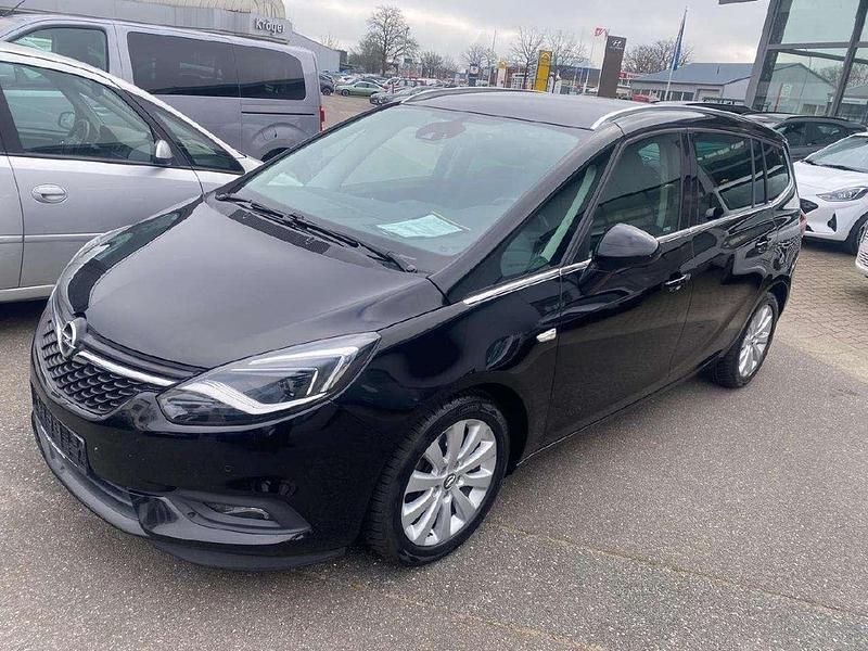 Gebraucht Opel Zafira Tourer Business Innovation 131 PS (96 kW) 2017 Schwarz (onyx schwarz) Van / Kleinbus