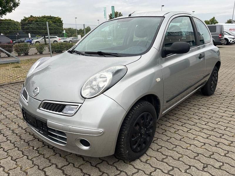 Silber Gebraucht 2008 Nissan Micra Visia Kleinwagen | 1.699 € (Guter Preis) - Bild 1/4