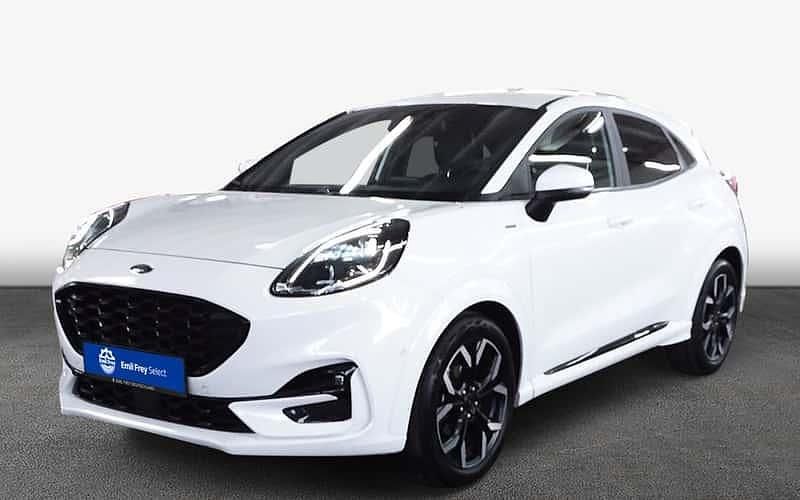 Weiß Gebraucht 2021 Ford Puma Gen-E ST-Line X SUV | 15.843 € (Fairer Preis) - Bild 1/4