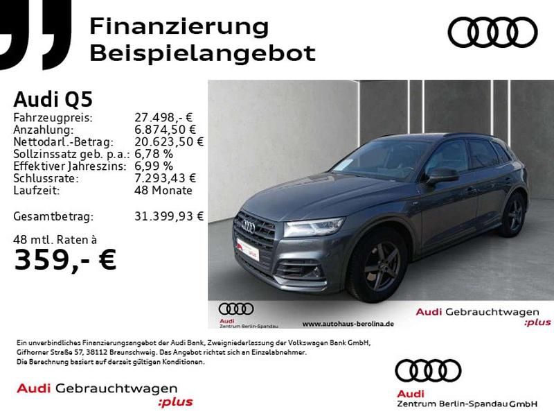 Gebraucht Audi Q5 S-Line 190 PS (139 kW) 2018 Grau SUV