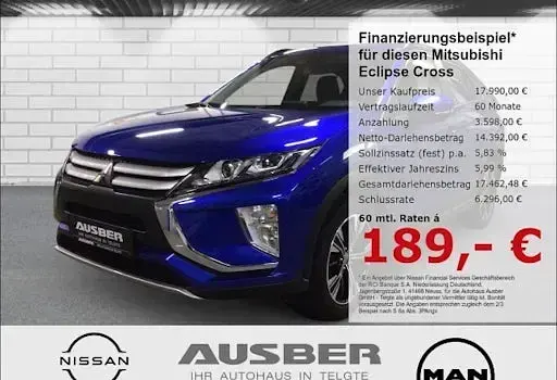 Używany Mitsubishi Eclipse Cross Diamant Edition 163 KM (119 kW) 2020 SUV