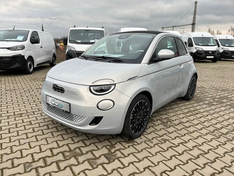 Blau Gebraucht 2024 Fiat 500e La Prima Cabrio | 37.740 € - Bild 1/4